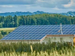 Placas solar de energia renováveis