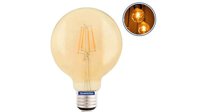 lâmpadas de filamento LED Globo
