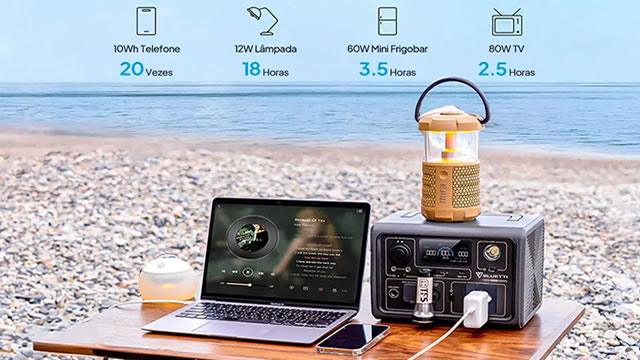 Estação de energia portátil 