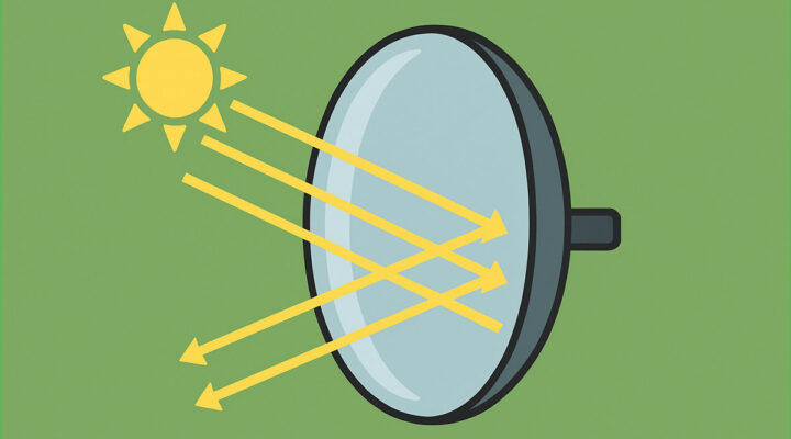 Lente esférica para concentração solar: Entenda como funciona?