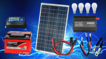 Melhor Gerador de Energia Solar: Kit 60wp gera até 160wh/dia