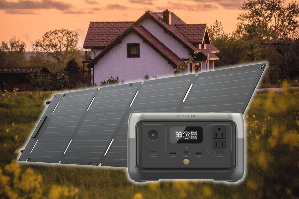 Esta&ccedil;&atilde;o de energia port&aacute;til ef ecoflow river 2